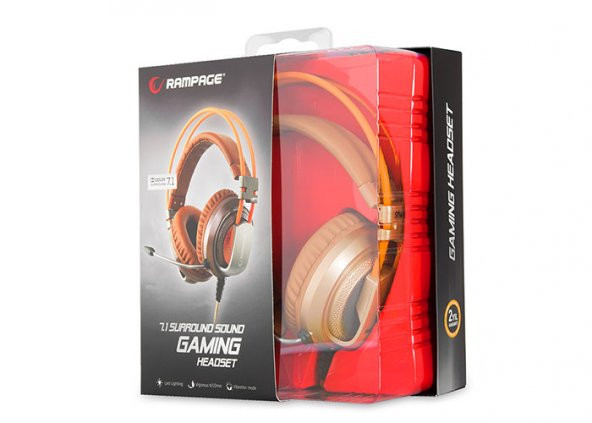 Rampage SN-RW6 Raptor 7.1 Surround Gaming Mikrofonlu Kulaklık - 9