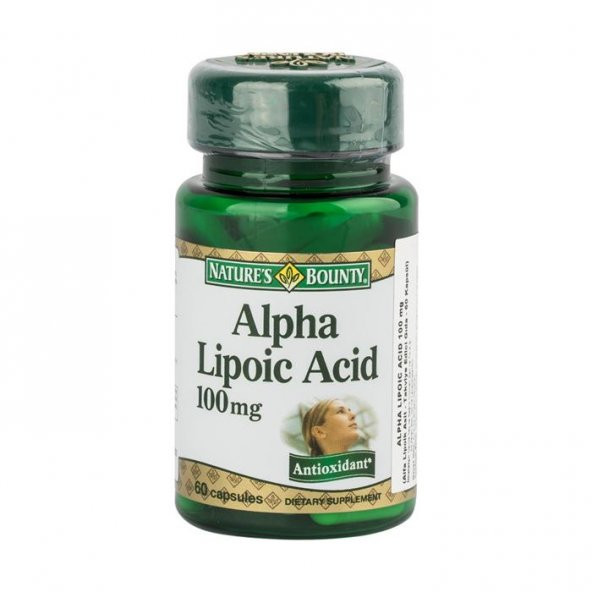 Natures Bounty Alpha Lipoic Acid 100mg 60 Kapsül