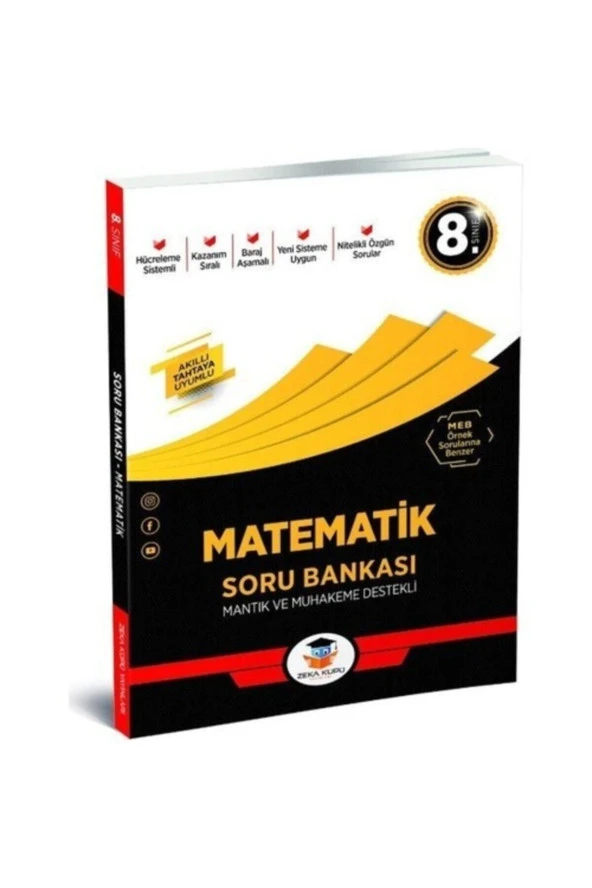 Zeka Küpü Yayınları 8.Sınıf Matematik Soru Bankası