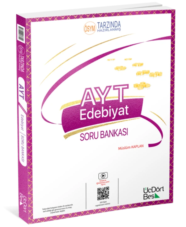 Üç Dört Beş AYT Edebiyat Soru Bankası
