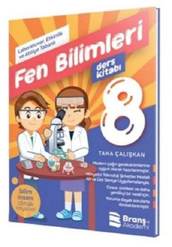 B.AKADEMİ 8.SINIF FEN BİLİMLERİ DENEY KİTABI(2020)