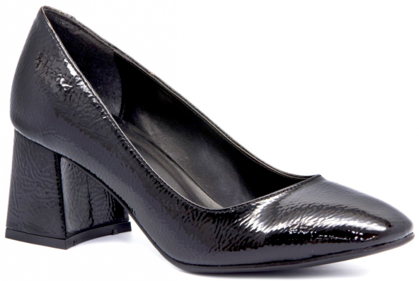Gedikpaşalı Lfm 20K 900 Siyah Rugan Bayan Ayakkabı Bayan Klasik