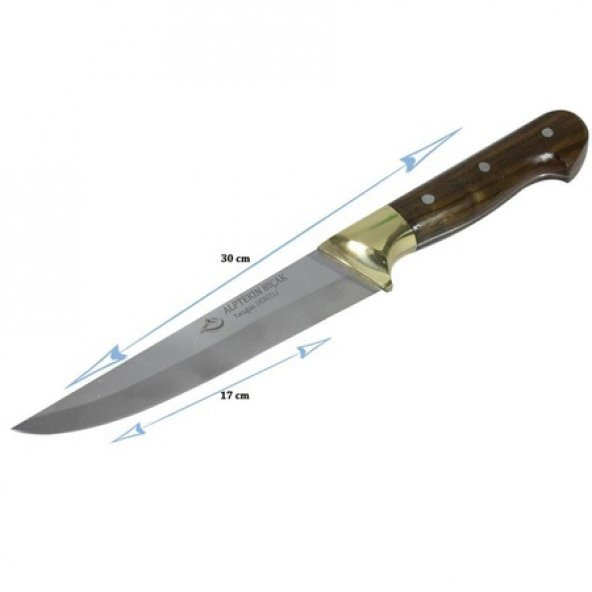 Yatağan Alptekin Lüx Bıçak Dövme Çelik Mutfak Bıçağı 30cm