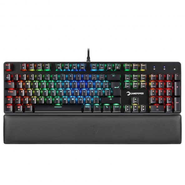 Gamepower Ogre Rgb Mekanik Klavye Tr Mavi Switch