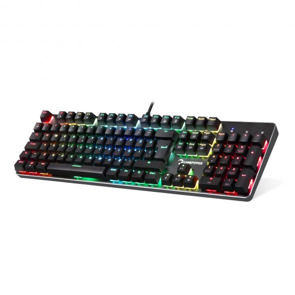 Gamepower Ogre Rgb Mekanik Klavye Tr Mavi Switch - 3