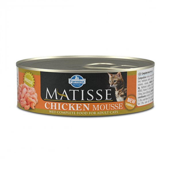 Matisse Tavuklu Kıyılmış Kedi Konservesi 85 Gr
