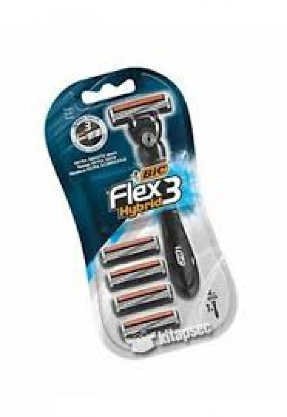 BIC Flex Hybrid Tıraş Makinesi / 4+1 Yedek Kartuşlu - 2