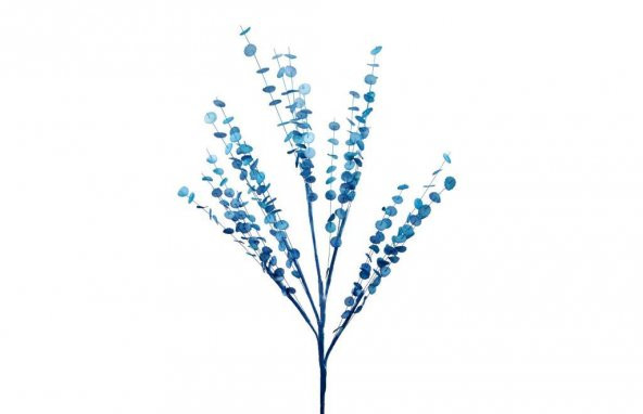 Star Dekor Mavi Mercimek Dalı Yapay Çiçek