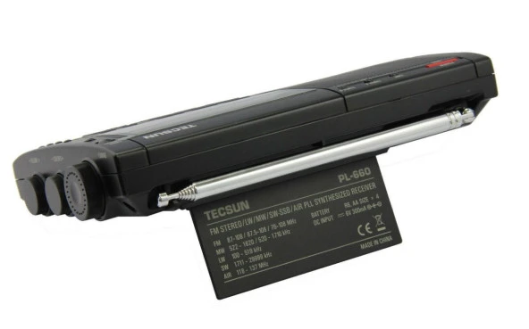 Tecsun PL-660 Dünya Radyosu (siyah) - 2
