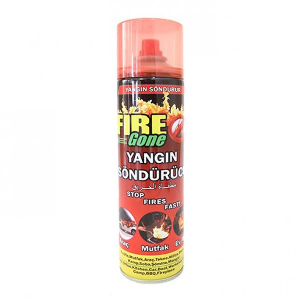 Yangın Tüpü Yangın Spreyi Fire Gone