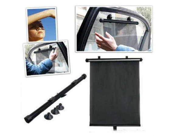 Makaralı Yan Cam Güneşlik 2 Li - Resim 4