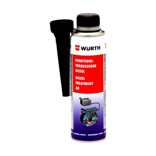 Würth Dizel Yakıt Sistemi ve Enjektör Temizleyici 300 ML