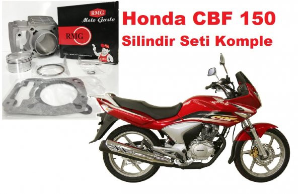 Honda CBF 150 Silindir Seti Komple RMG Marka Alt Üst Conta Takımları Dahil