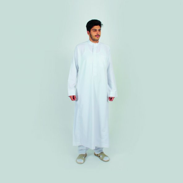 Hac Umre Kıyafeti Cellabi Beyaz