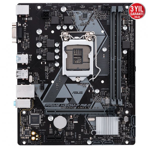 ASUS PRIME H310M-F R2.0 DDR4 2666Mhz VGA 1151p - 2