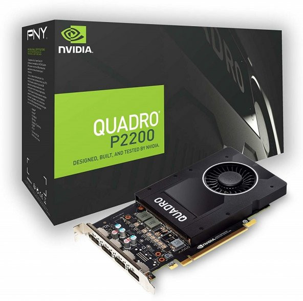 PNY QUADRO P2200 5GB GDDR5X DP 160Bit VCQP2200-PB - 2