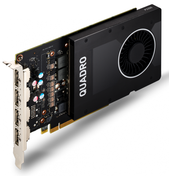 PNY QUADRO P2200 5GB GDDR5X DP 160Bit VCQP2200-PB - 4