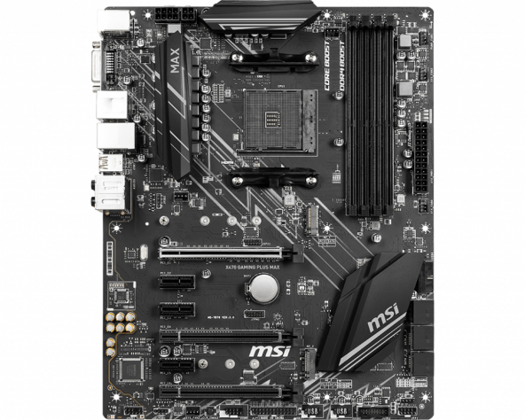 MSI X470 GAMING PLUS MAX DDR4 HDMI DVI ATX AM4 - 3