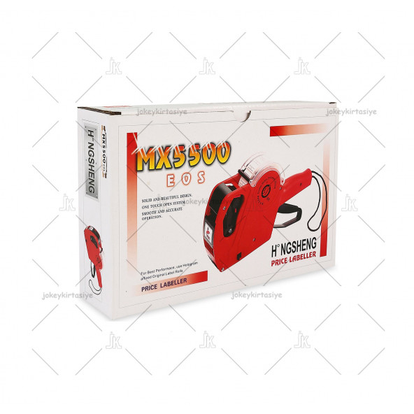 Mx5500 (8 Haneli) HoNGSHENG Meto Fiyat-Tarih Etiketleme Makinası (MAVİ) - 3