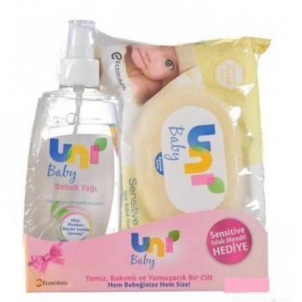 Uni Baby Bebek Yağı Pudra Sprey 200 Ml - 2