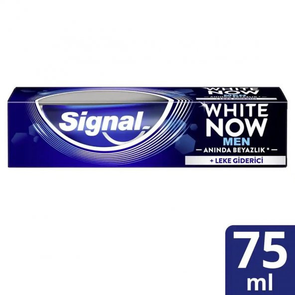 Signal Whıtenow Men Beyazlatıcı Diş Macunu 75 Ml