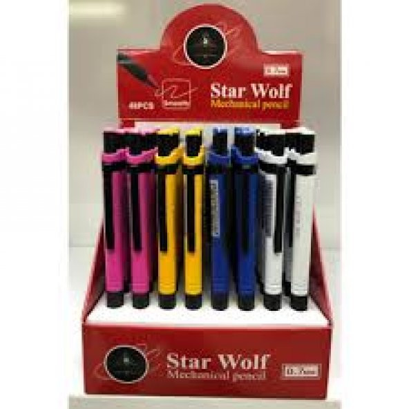 0528 STAR WOLF UÇLU KALEM 48Lİ