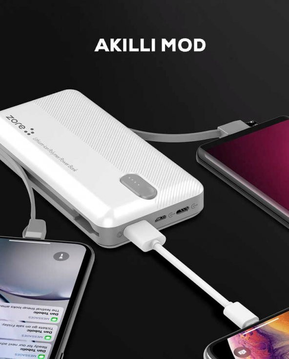 Zore ZR-1013 10000 Mah Powerbank - 9