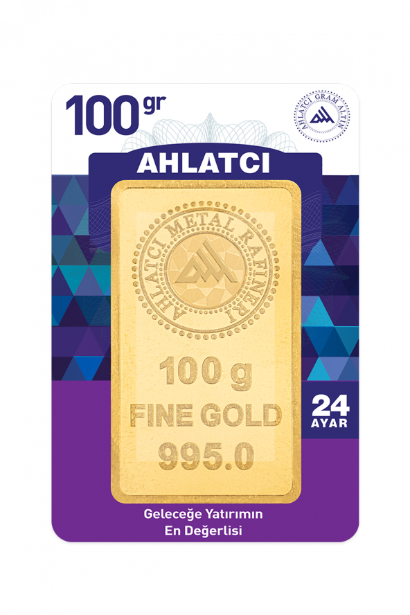 100 Gram Külçe Altın