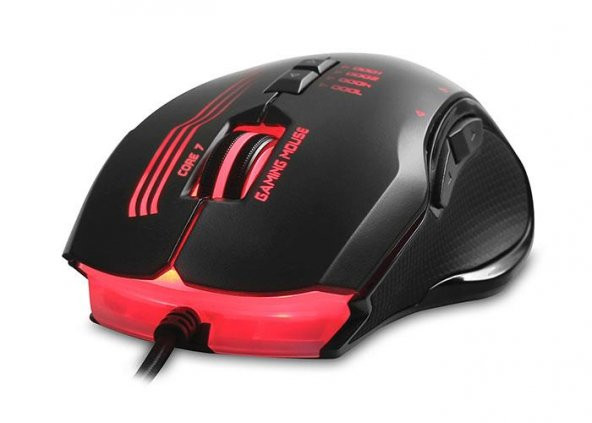 Rampage RX38 CORE7 Usb Siyah 7000 DPI RGB Makrolu Gaming Mouse - 2