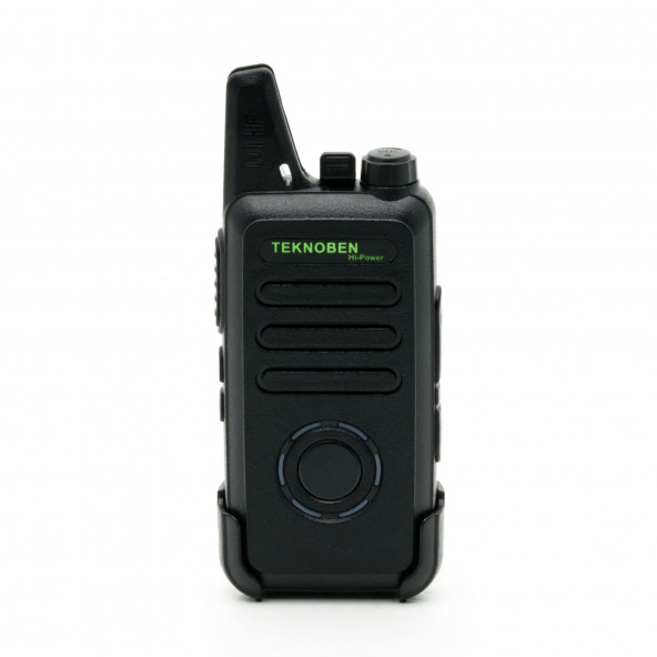 Lisanssız Telsiz Teknoben Hi- Power (Hayalet Ekranlı) Siyah - 3
