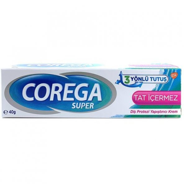 Corega Süper Protez Yapıştırıcı Krem 40 gr - Tatsız