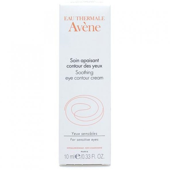 Avene Soin Apaisant Contour Des Yeux Göz Çevresi Kremi 10 ml