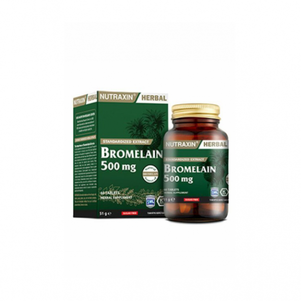 Nutraxin Bromelain 60 Kapsül