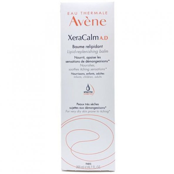 Avene XeraCalm A.D Baume Relipidant 200 ml