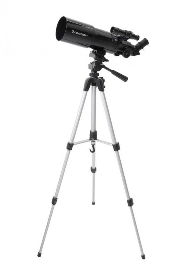 ​Celestron 22030 Travel Scope 80 Portable Teleskop ve Smartphone Adaptör - 10