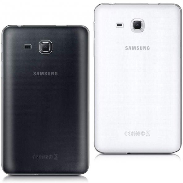 Samsung Galaxy Tab A T280 7" Kılıf Şeffaf Silikon Arka Kapak - 5