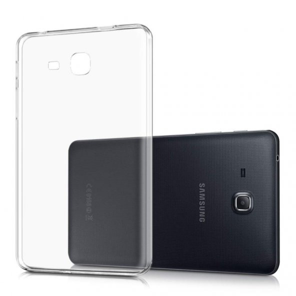Samsung Galaxy Tab A T280 7" Kılıf Şeffaf Silikon Arka Kapak - 2