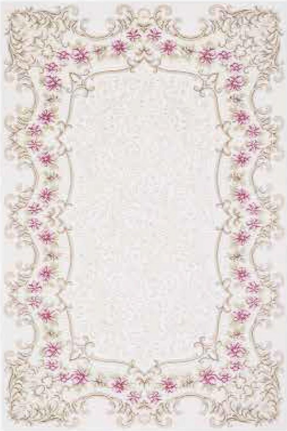 Angora Istanbul 1355G KREM / PEMBE - 7