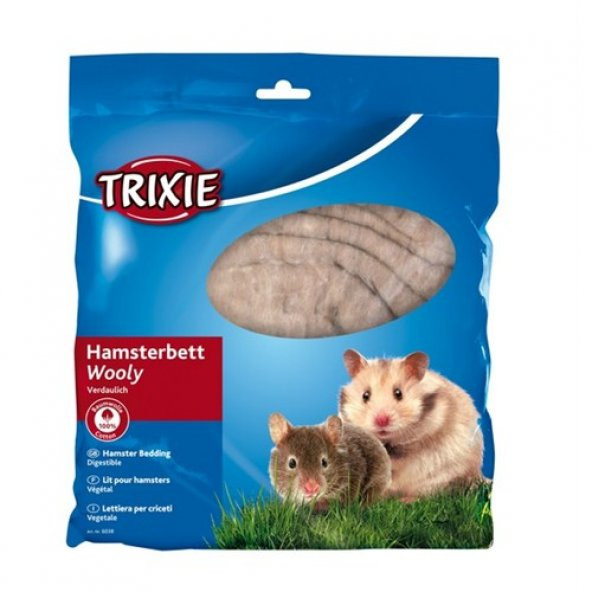 Trixie hamster yünlü yatağı, 100gr, kahverengi