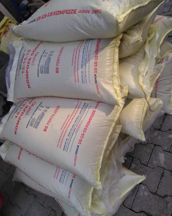 Gemlik 15 15 15 Kompoze Gübre 50 Kg - 4