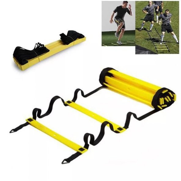 Antrenman Merdiveni 6 Metre 15 Çubuklu İdman Merdiveni