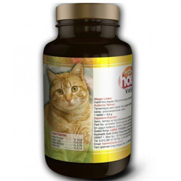 Hawmi Valerian For Cat Kediler İçin Stress Stop Formül