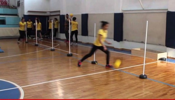 Leyaton Slalom Takımı Boş Futbol Antrenman Slalom Takımı 12' Li - 8