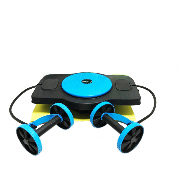 Leyaton 5 Fonksiyonlu Egzersiz Spor Aleti Fonksiyonel Jimnastik Aerobik Fitness Spor Çalışma İstasyonu - 2