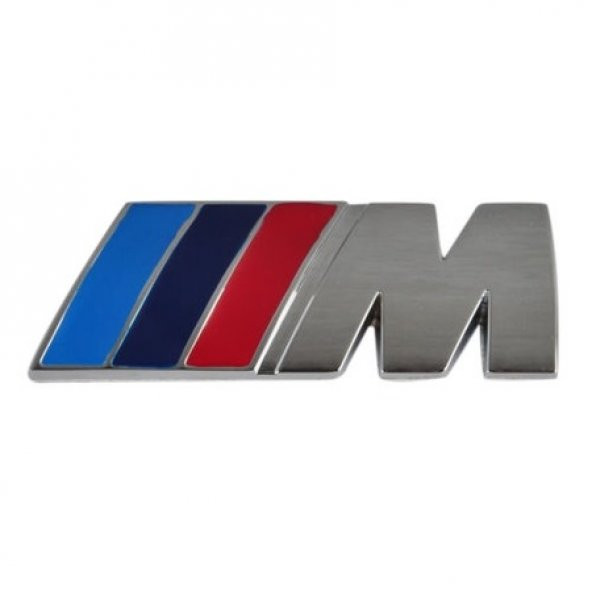 BMW M Logo Bagaj Yazısı Metal