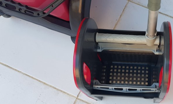 PLASTİK ÇİFT KOVALI PLASTİK PRESLİ TEMİZLİK SETİ TEKERLEKLİ - 4