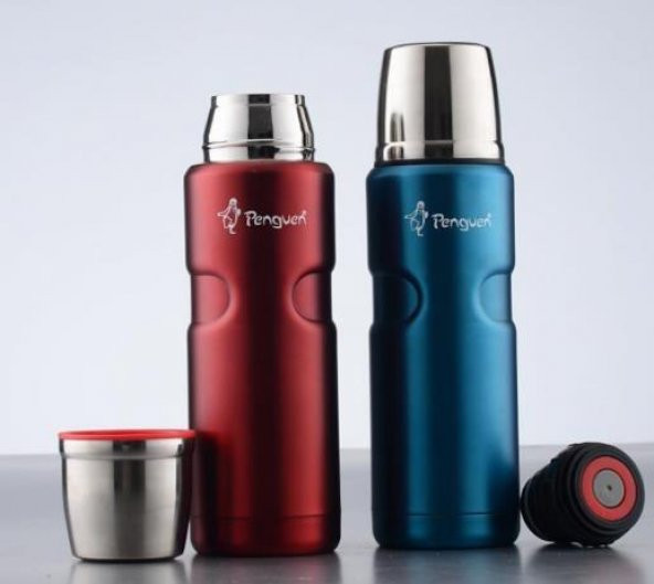 PENGUEN 1050XR Bardak Kapaklı Çelik Termos 0.50 Litre - 1