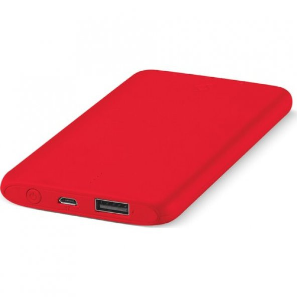 TTec PowerSlim 5000mAh Taşınabilir Şarj Aleti - Kırmızı 2BB132K