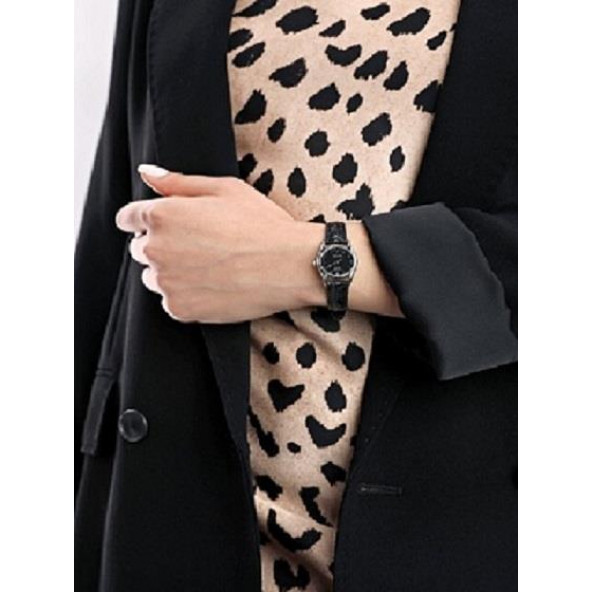 CASIO LTP-1094E-1ARDF KÜÇÜK 23 MM DERİ KORDONLU KADIN KOL SAATİ - 4