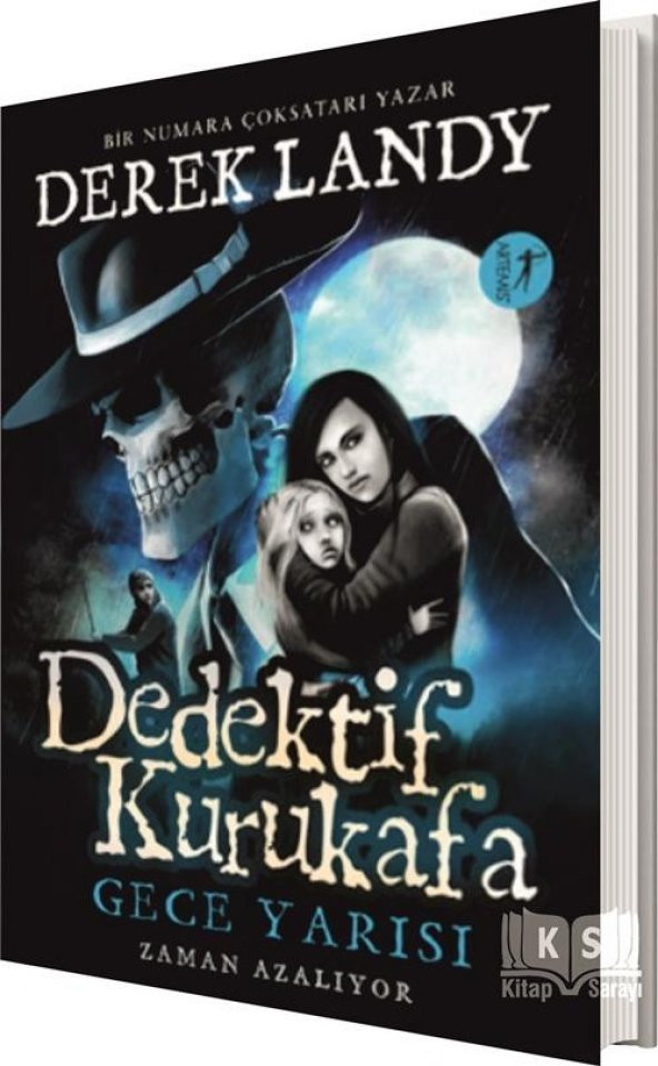 Dedektif Kurukafa -Gece Yarısı Zaman Azalıyor- Ciltli  Derek Landy   Artemis Yayınları - 1